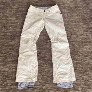 Burton Women’s Snow Pants XS in Ivory